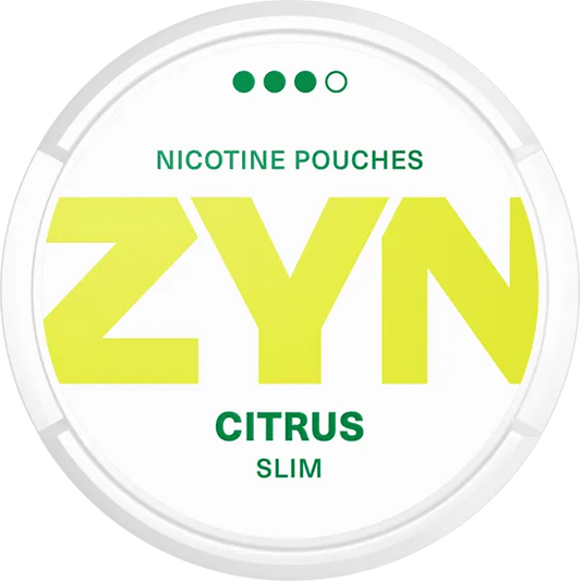 ZYN Slim Citrus Strong 9mg